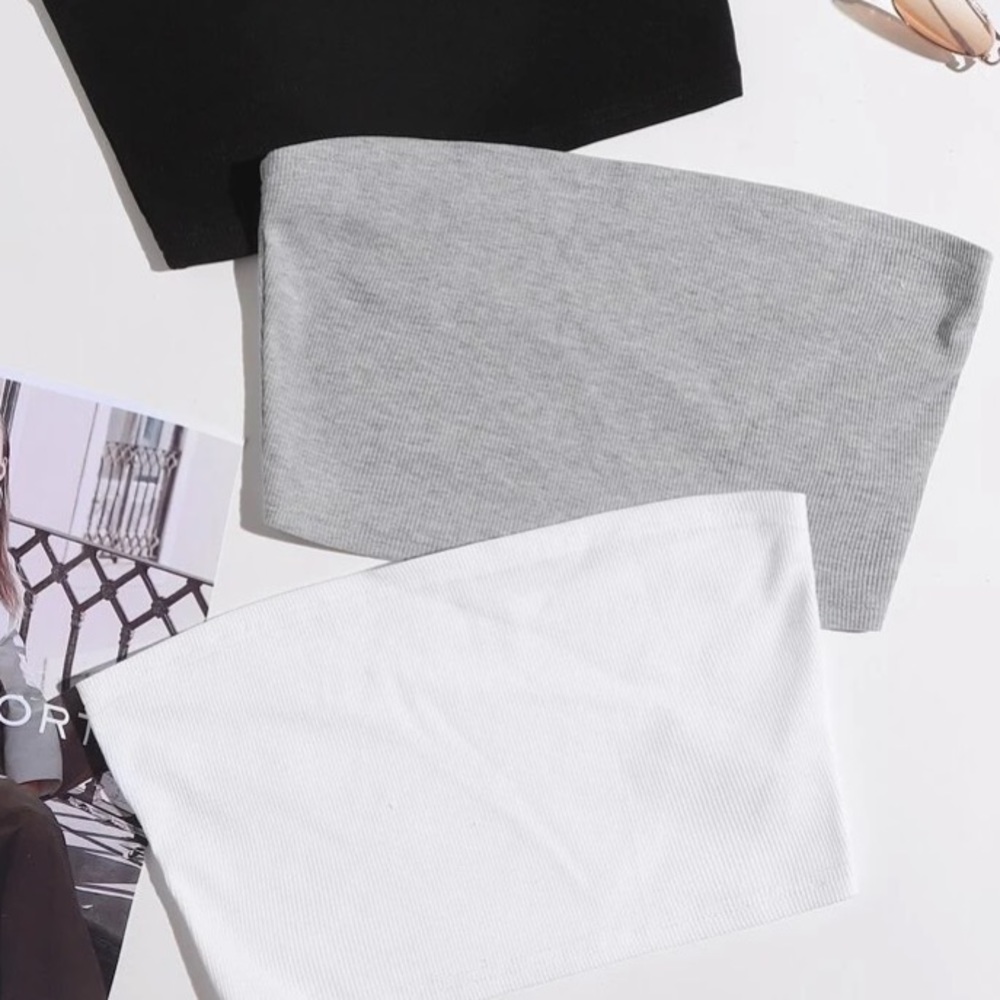 3 pack tube top